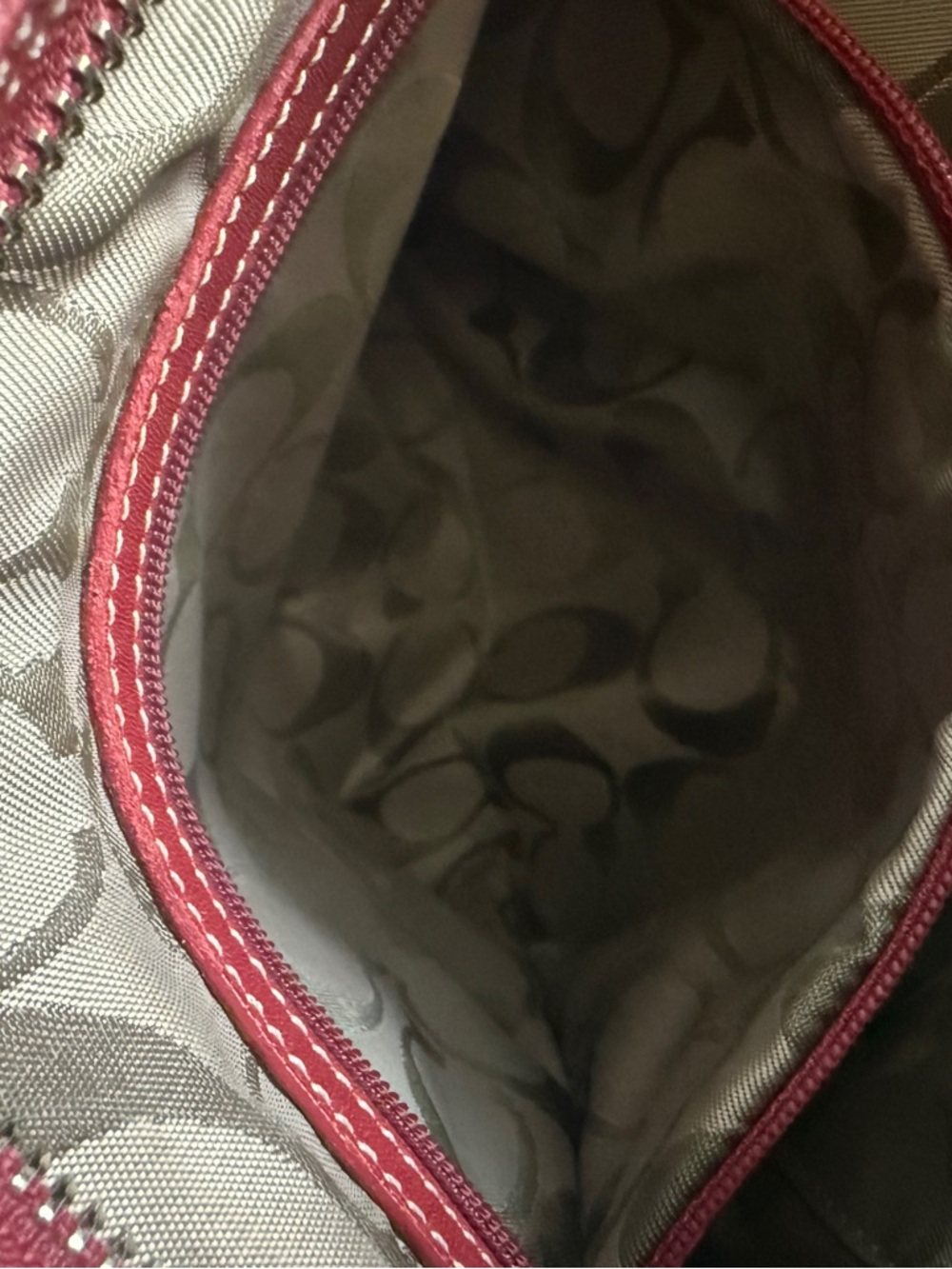 COACH LEGACY SOHO 2002 RED LEATHER BAG #9186 - Picture 12 of 17